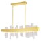 Cwi Lighting Guadiana 39 in LED Satin Gold Chandelier 1246P39-602 - alternate 3